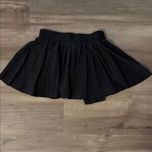 Black Nike Pleated Tennis Skirt. Lined. Size S.
